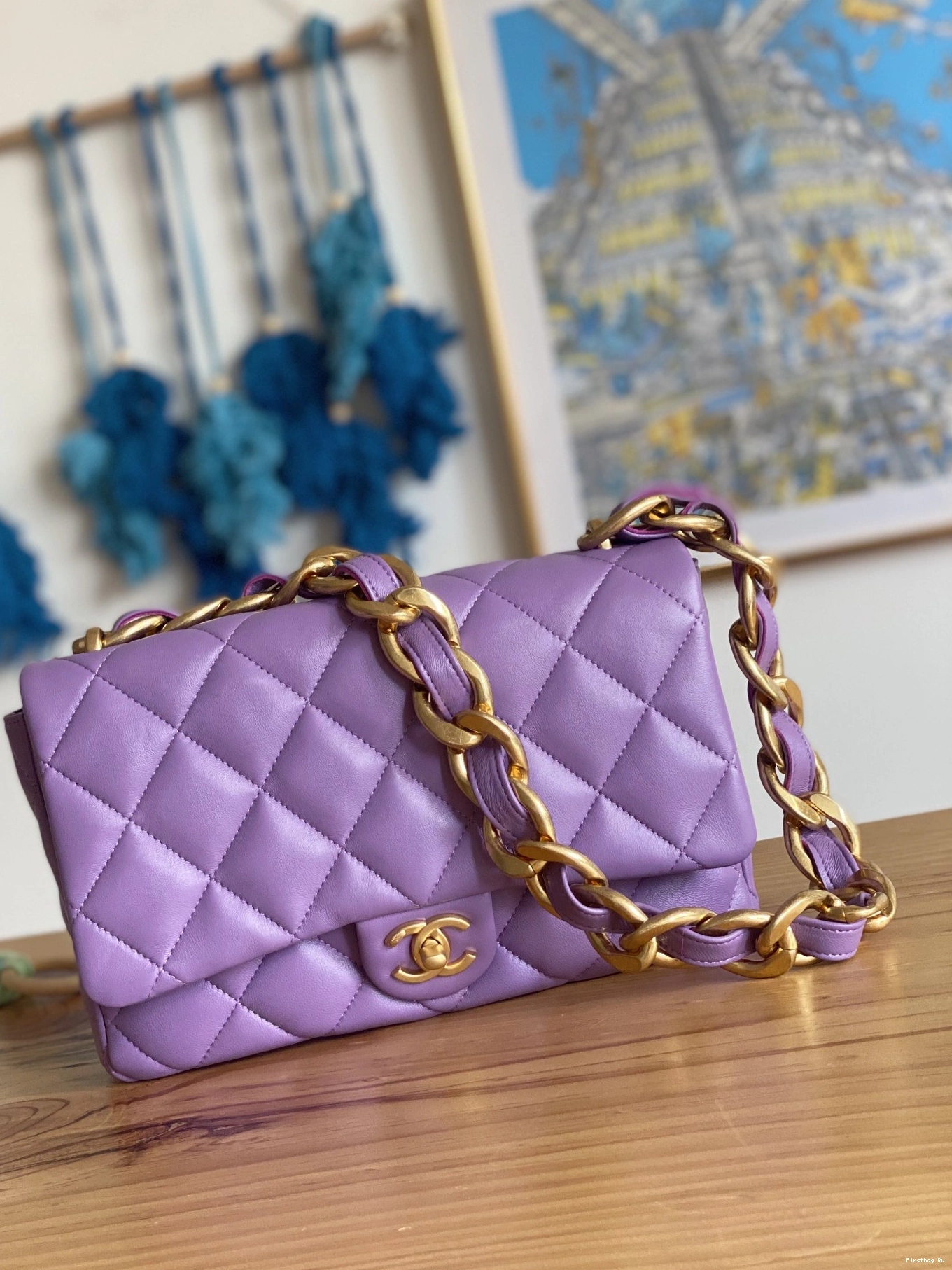 FLAP LARGE BAG CHANEL 0826